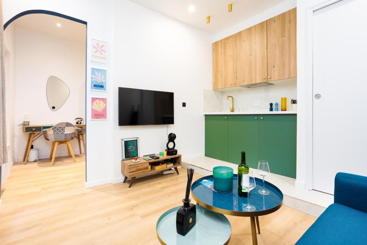 Andy Home - Cosy Studio Near The Eiffel Tour Paris Exteriör bild